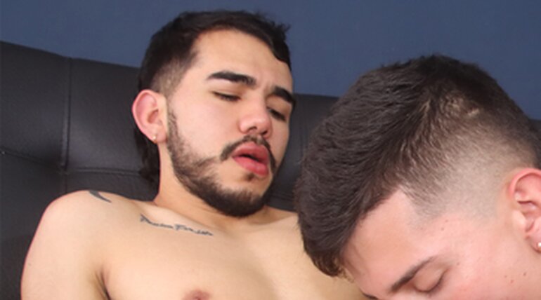 Melkis Oriel in Melkis Oriel & Adam Moya sucked off by Albis Octavio