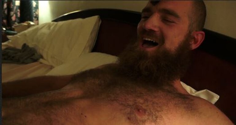 Adam Ragan in Bathhouse Sling Fuck