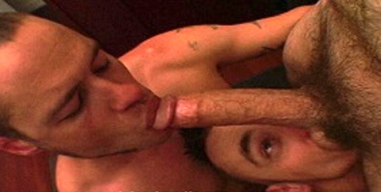 Joshua Gets A Tattoo, Buck James & Christian in DAMON BLOWS AMERICA 6: Palm Springs & New York