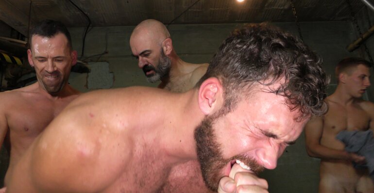 Logan Moore Gangbang in Paul Stag's Destroying Logan Moore